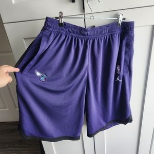 Jordan NBA Charlotte Hornets Basketball Shorts Large Tall
